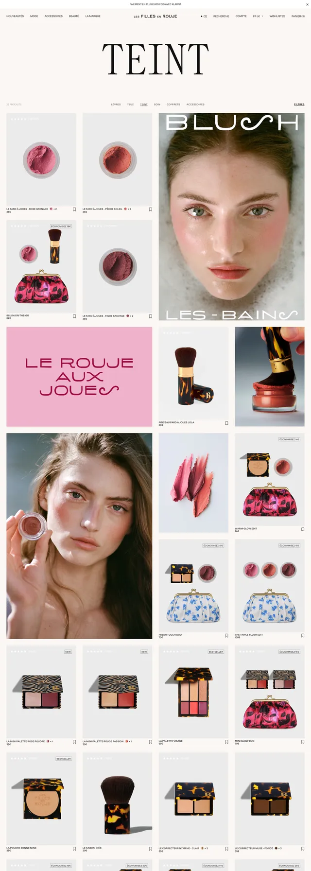 Rouje — Listing categorie